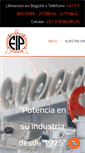 Mobile Screenshot of electricidadindustrialpulido.com