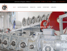 Tablet Screenshot of electricidadindustrialpulido.com